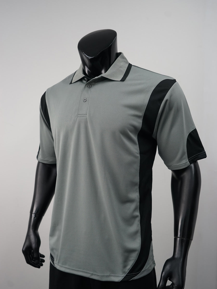 Unisex Adults Breezeway Contrast Polo detail