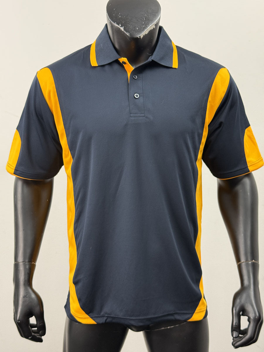 Unisex Adults Breezeway Contrast Polo detail