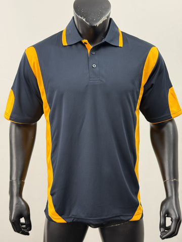 Unisex Adults Breezeway Contrast Polo detail