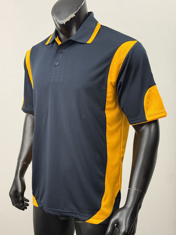 Unisex Adults Breezeway Contrast Polo detail