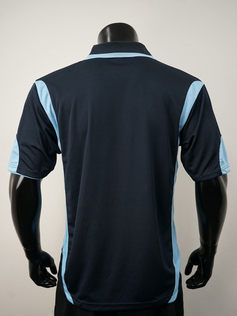 Unisex Adults Breezeway Contrast Polo detail