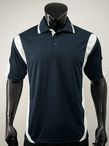 Unisex Adults Breezeway Contrast Polo detail