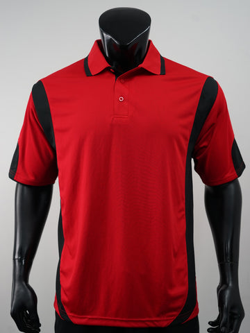 Unisex Adults Breezeway Contrast Polo detail