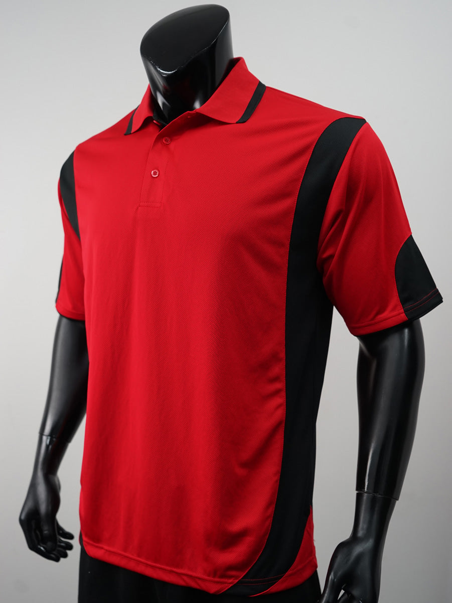 Unisex Adults Breezeway Contrast Polo detail