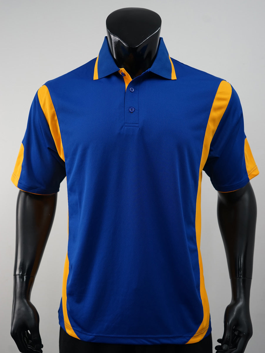 Unisex Adults Breezeway Contrast Polo detail