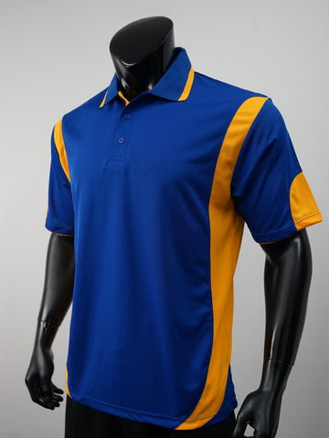 Unisex Adults Breezeway Contrast Polo detail