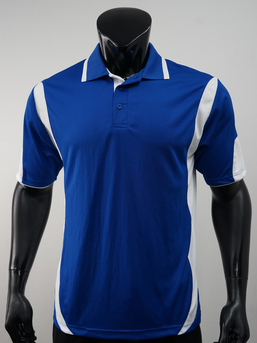 Unisex Adults Breezeway Contrast Polo detail