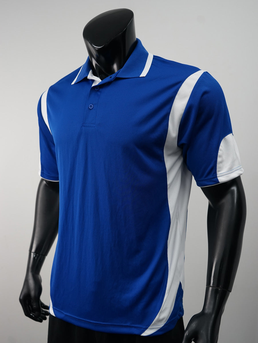 Unisex Adults Breezeway Contrast Polo detail