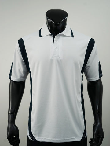 Unisex Adults Breezeway Contrast Polo detail