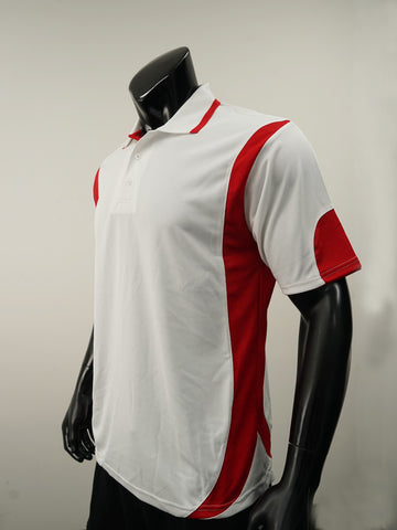 Unisex Adults Breezeway Contrast Polo detail