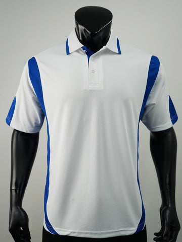 Unisex Adults Breezeway Contrast Polo detail
