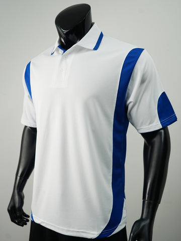 Unisex Adults Breezeway Contrast Polo detail