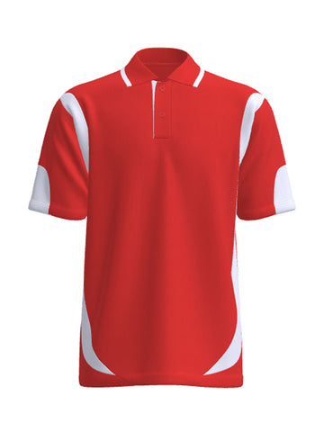 Kids Breezeway Contrast Polo detail