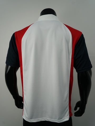 Unisex Adults Breezeway Three Tone Polo detail