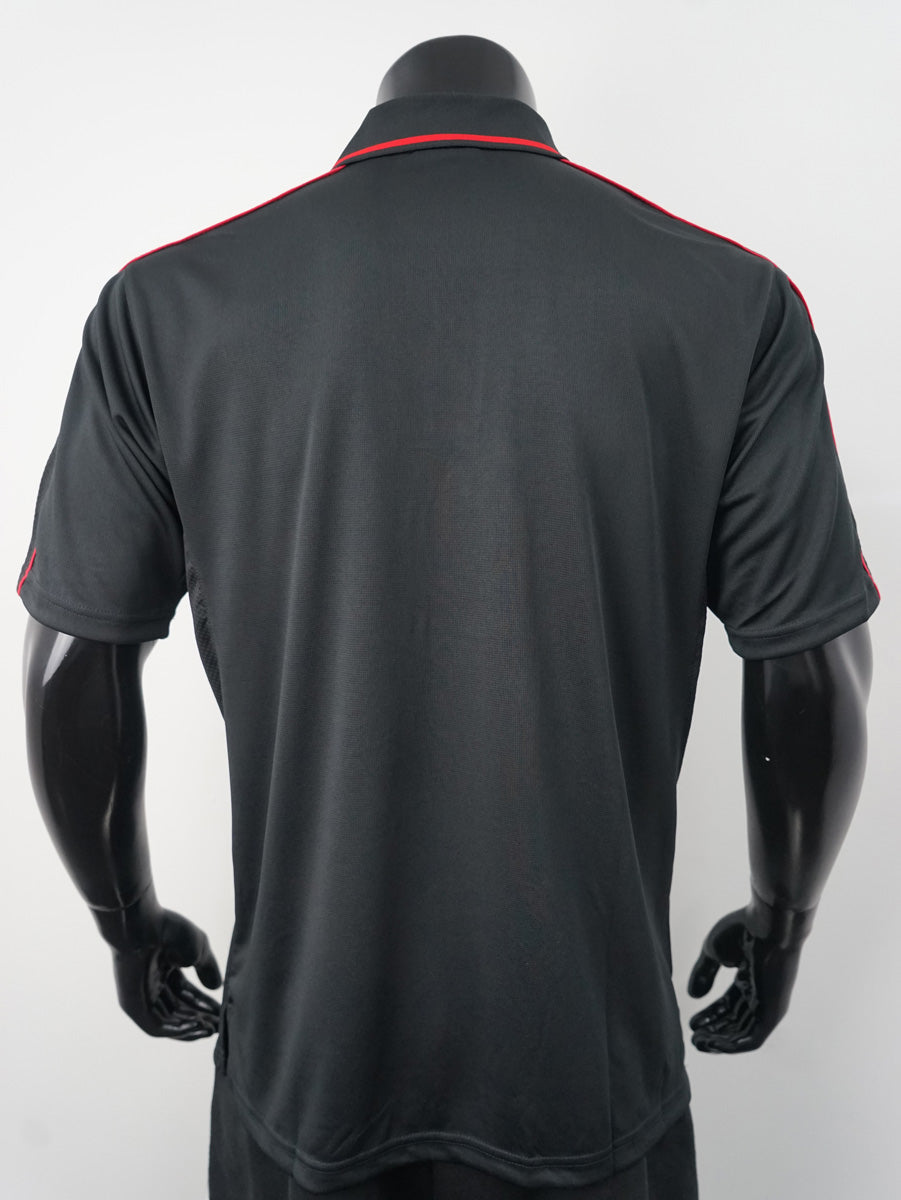 Mens Breezeway Striped Polo detail