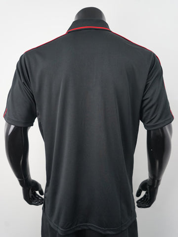 Mens Breezeway Striped Polo detail