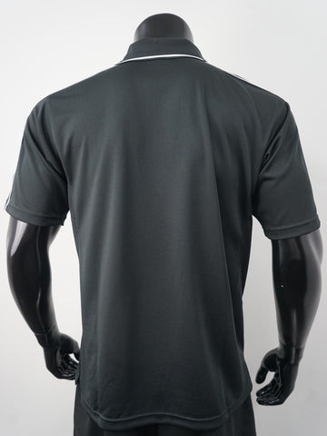 Mens Breezeway Striped Polo detail