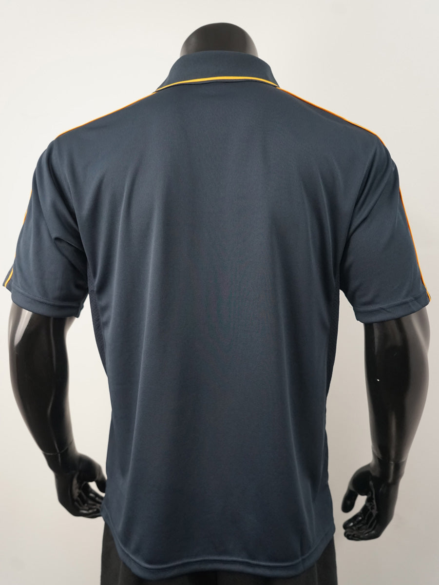 Mens Breezeway Striped Polo detail
