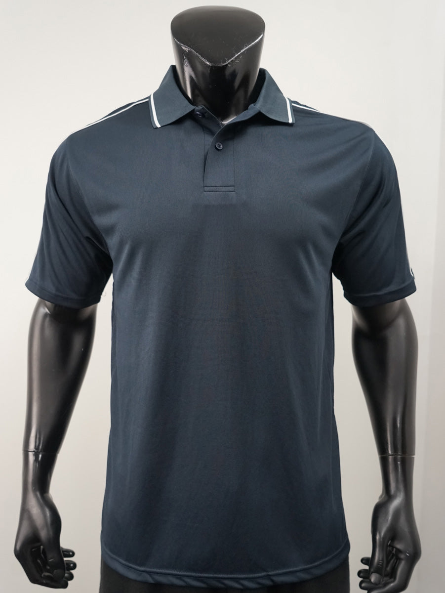 Mens Breezeway Striped Polo detail