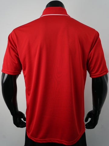 Mens Breezeway Striped Polo detail
