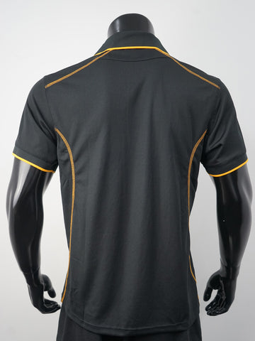 Stitch Feature Essentials-Mens Short Sleeve Polo detail