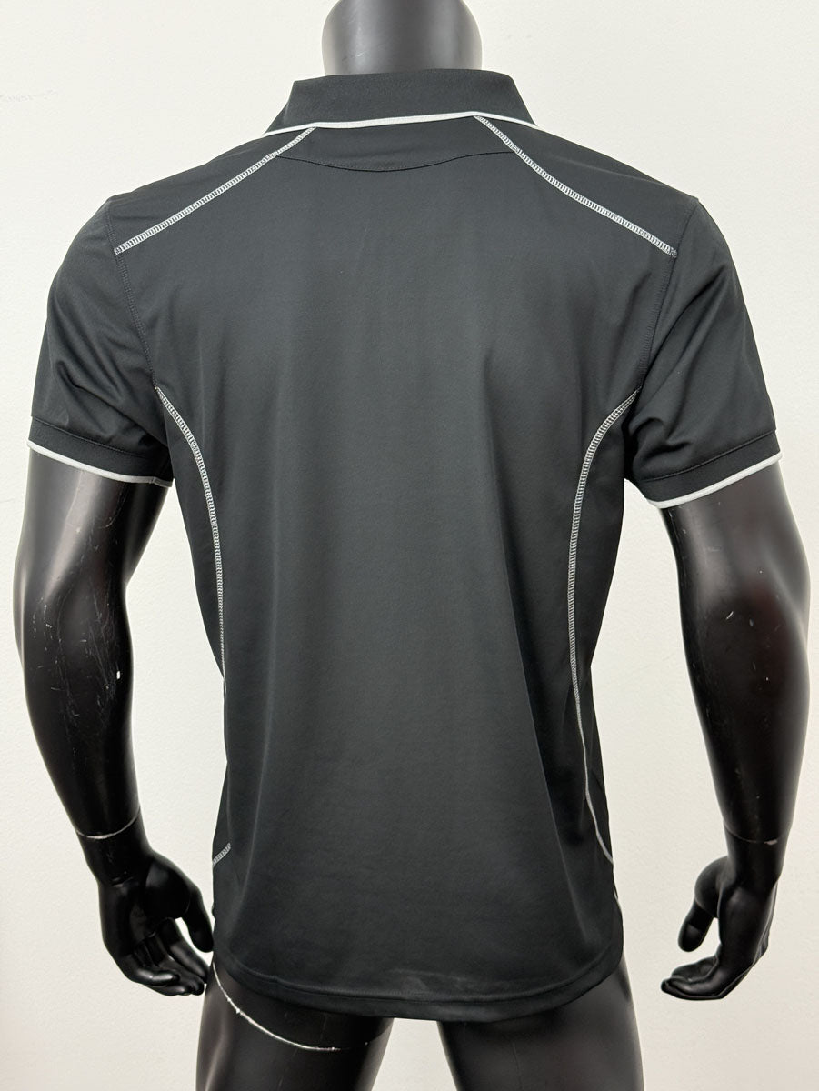 Stitch Feature Essentials-Mens Short Sleeve Polo detail