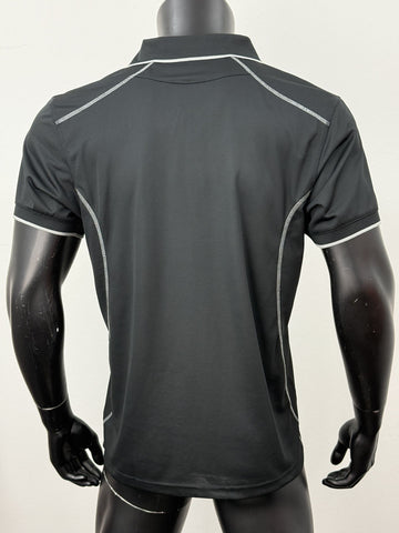 Stitch Feature Essentials-Mens Short Sleeve Polo detail