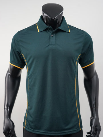 Stitch Feature Essentials-Mens Short Sleeve Polo detail