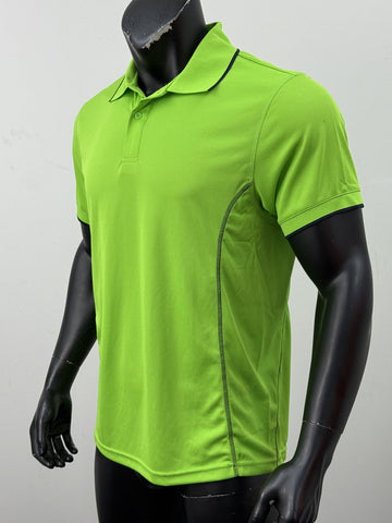 Stitch Feature Essentials-Mens Short Sleeve Polo detail
