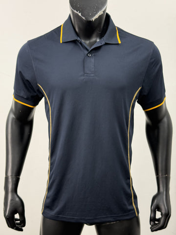 Stitch Feature Essentials-Mens Short Sleeve Polo detail