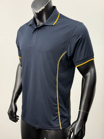 Stitch Feature Essentials-Mens Short Sleeve Polo detail