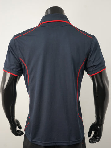Stitch Feature Essentials-Mens Short Sleeve Polo detail