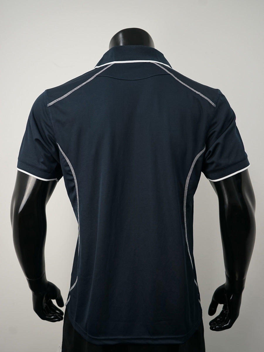 Stitch Feature Essentials-Mens Short Sleeve Polo detail