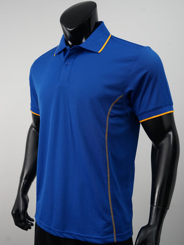 Stitch Feature Essentials-Mens Short Sleeve Polo detail