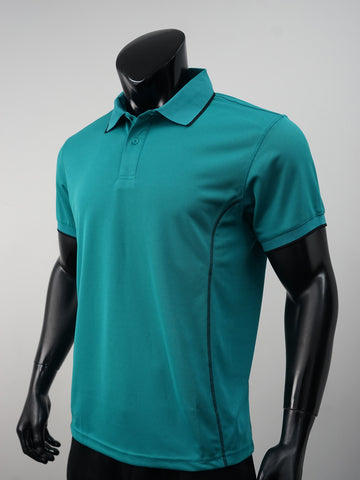 Stitch Feature Essentials-Mens Short Sleeve Polo detail
