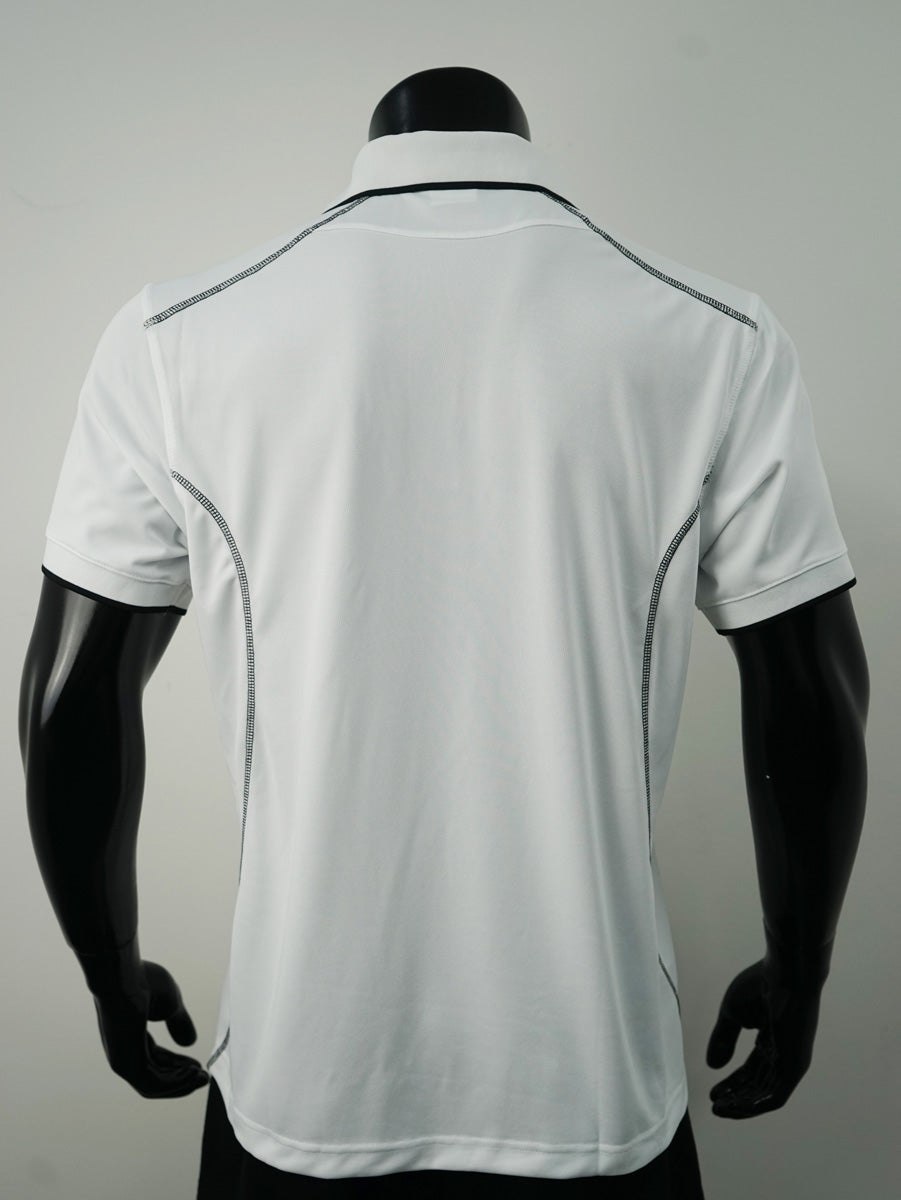 Stitch Feature Essentials-Mens Short Sleeve Polo detail