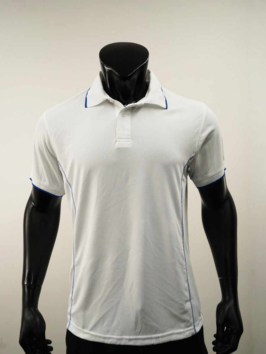 Stitch Feature Essentials-Mens Short Sleeve Polo detail