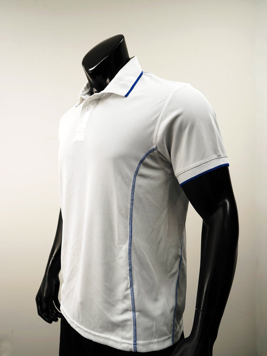 Stitch Feature Essentials-Mens Short Sleeve Polo detail