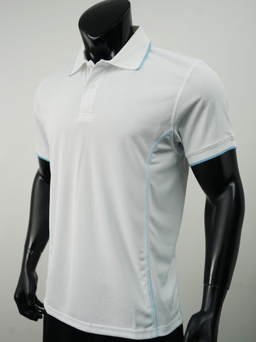 Stitch Feature Essentials-Mens Short Sleeve Polo detail