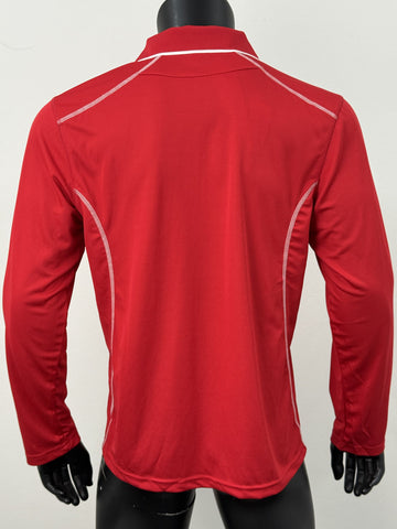 Stitch Feature Essentials-Unisex Adults L/S Polo detail