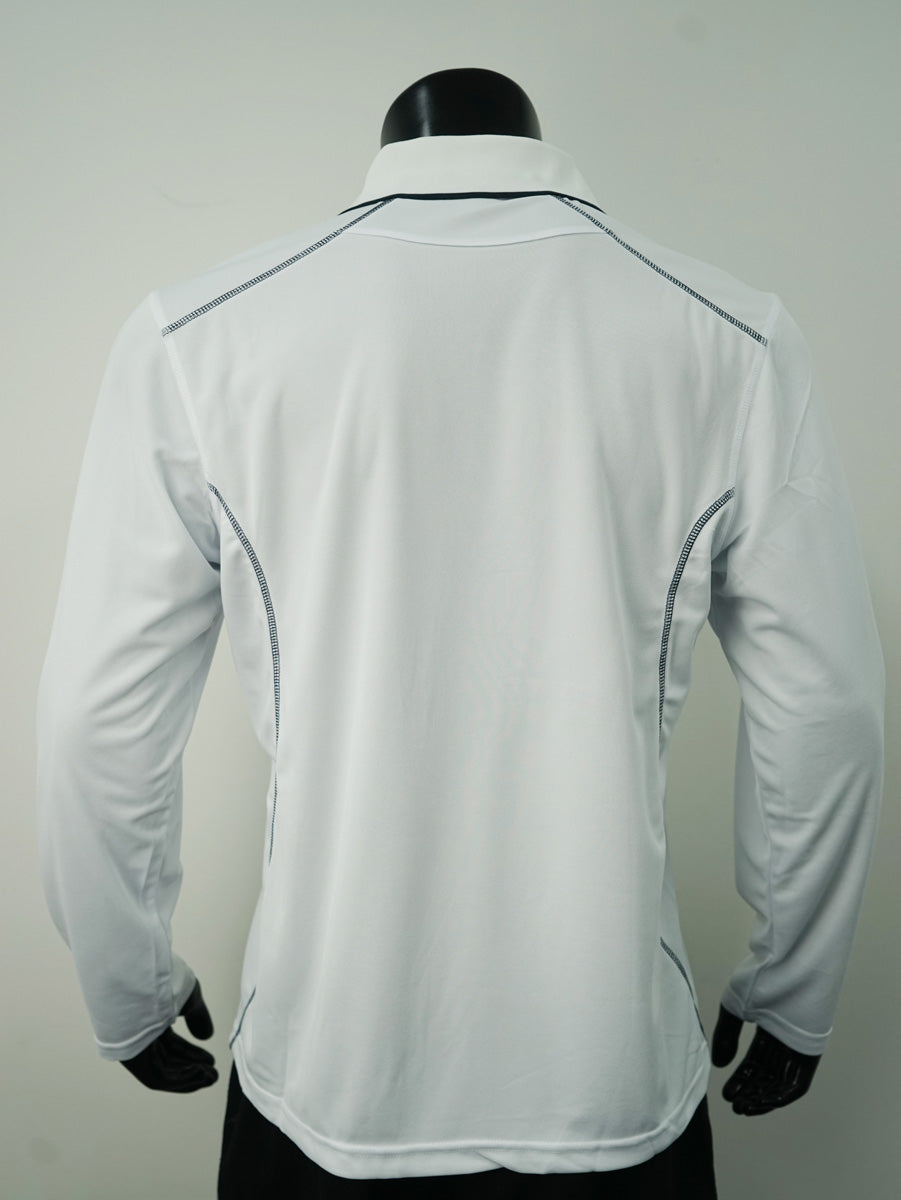 Stitch Feature Essentials-Unisex Adults L/S Polo detail