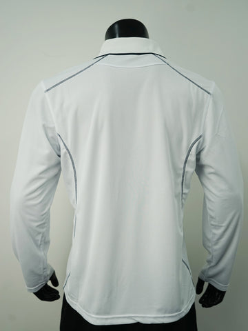 Stitch Feature Essentials-Unisex Adults L/S Polo detail