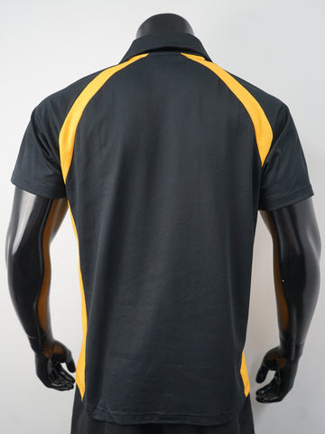 Team Essentials-Mens Short Sleeve Contrast Panel Polo detail