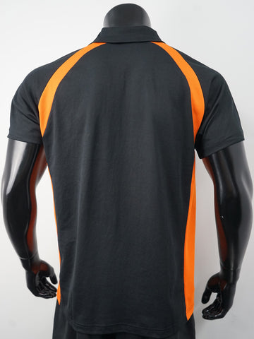 Team Essentials-Mens Short Sleeve Contrast Panel Polo detail