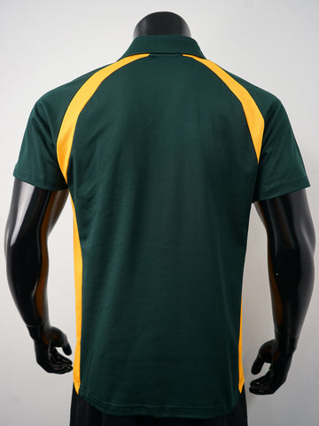 Team Essentials-Mens Short Sleeve Contrast Panel Polo detail