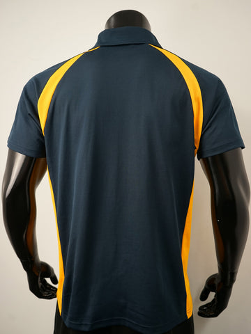 Team Essentials-Mens Short Sleeve Contrast Panel Polo detail