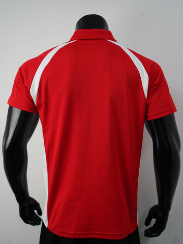 Team Essentials-Mens Short Sleeve Contrast Panel Polo detail