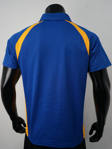Team Essentials-Mens Short Sleeve Contrast Panel Polo detail