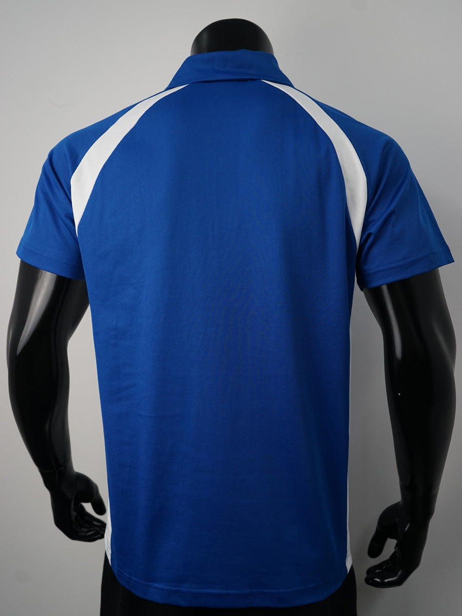 Team Essentials-Mens Short Sleeve Contrast Panel Polo detail