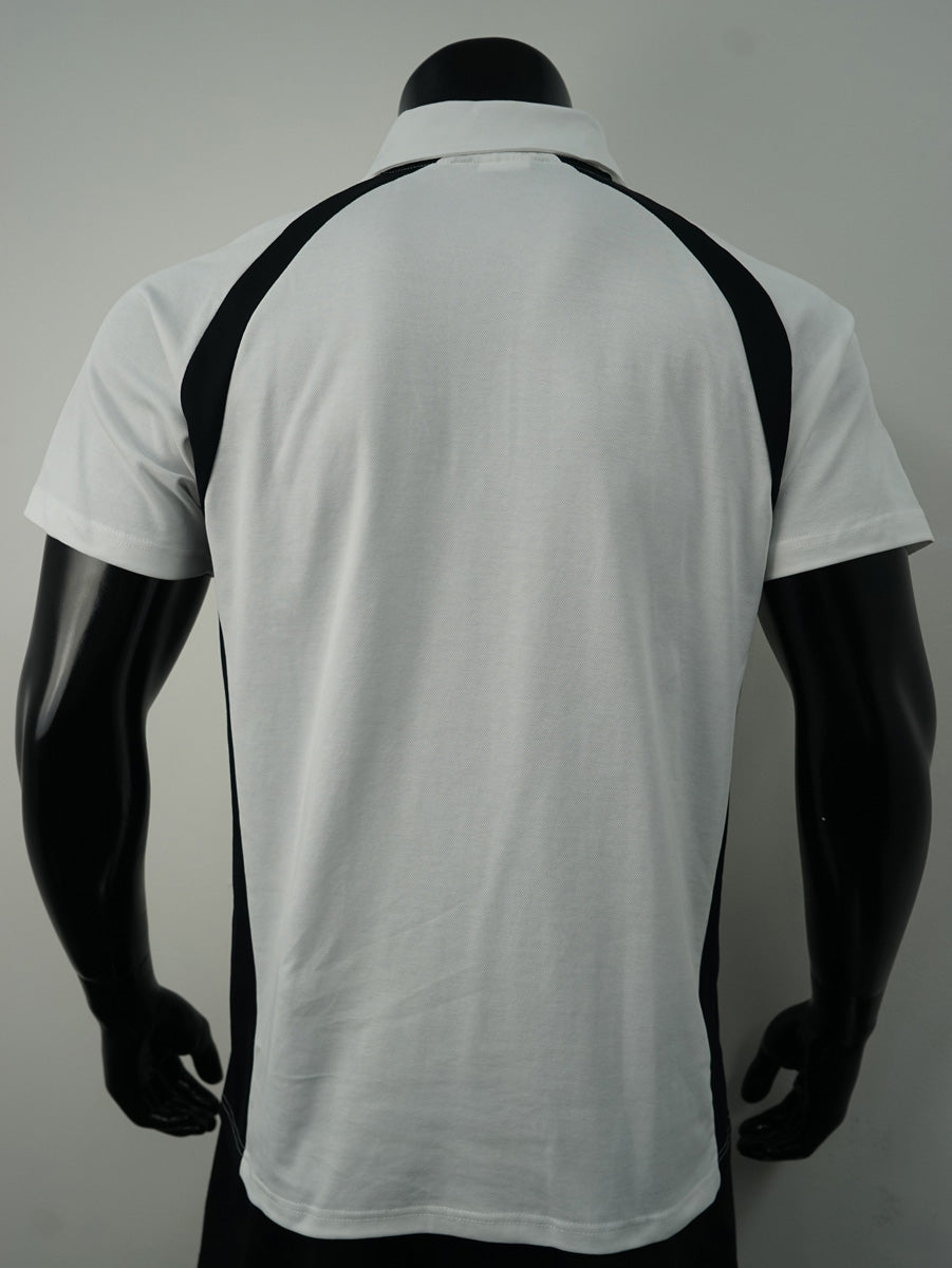 Team Essentials-Mens Short Sleeve Contrast Panel Polo detail